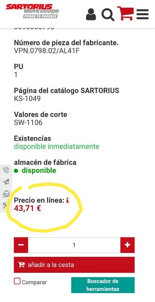 Plaquitas NPV 0298.02 TiAln