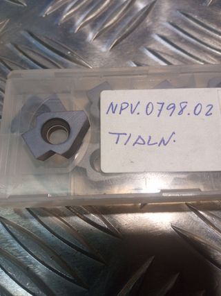 Plaquitas NPV 0298.02 TiAln