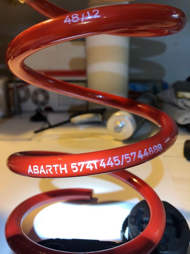 Muelles traseros abarth essesse