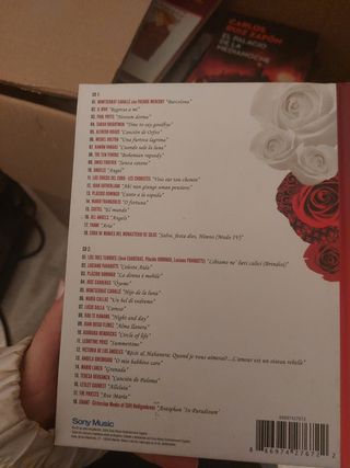 "Passione" Libro + 2CD artistas pop y opera