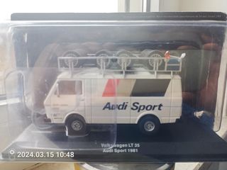 1/43 Furgone Volkswagen LT35 assistenza Audi Sport