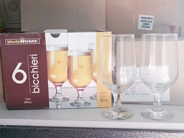 servizio di bicchieri da 6