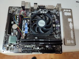 Placa base + micro + memoria