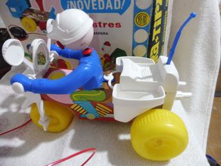 Arrastre madera tira tira con bocina, Reig