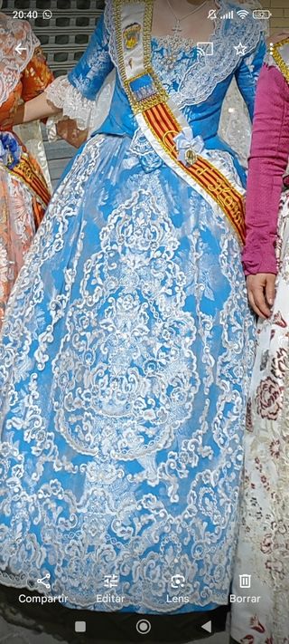 Traje de fallera adulta