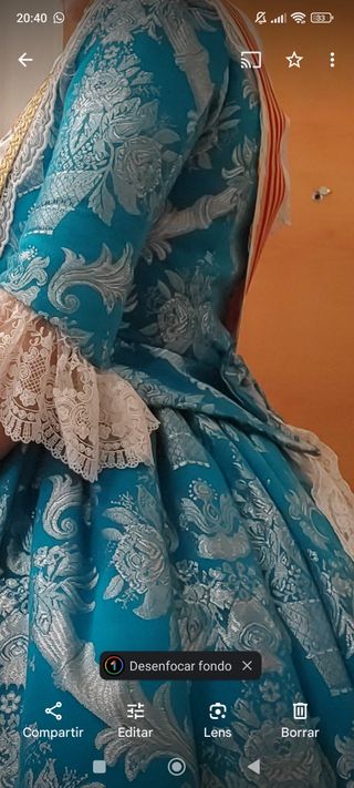 Traje de fallera adulta