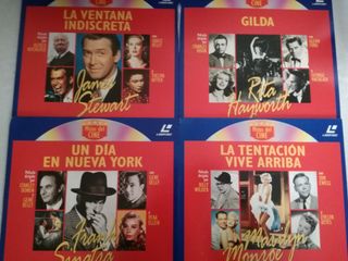 Colección Mitos del cine. 20 películas. Laser disc