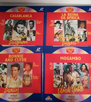 Colección Mitos del cine. 20 películas. Laser disc