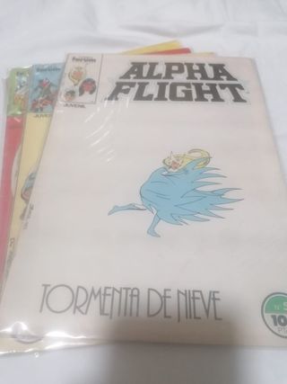 Comics Alpha Flight Marvel vintage.