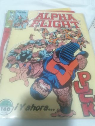 Comics Alpha Flight Marvel vintage.