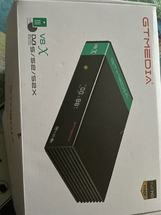 Gtmedia-receptor satélite V8X NOVA, decodificador