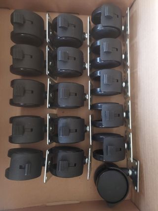 Ruedas giratorias con freno NUEVAS