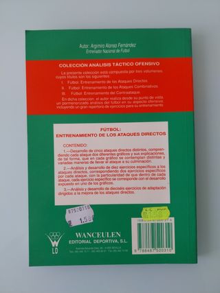 Libros tecnicos FUTBOL