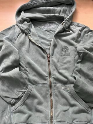 FELPA CAPPUCCIO CON CERNIERA FRANKLIN MARSHALL