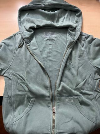 FELPA CAPPUCCIO CON CERNIERA FRANKLIN MARSHALL