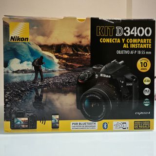 Cámara Nikon D3400