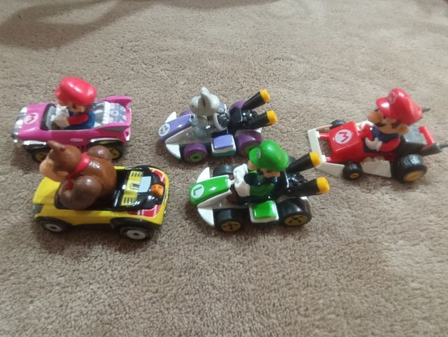 Muñecos Vehiculos Super Mario Bros