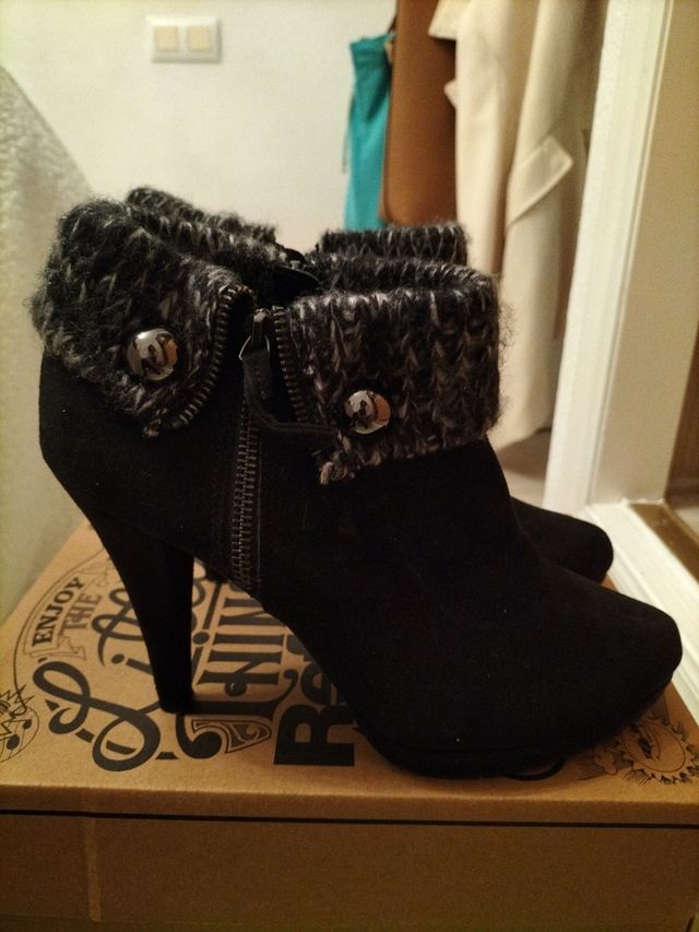 Botines negros