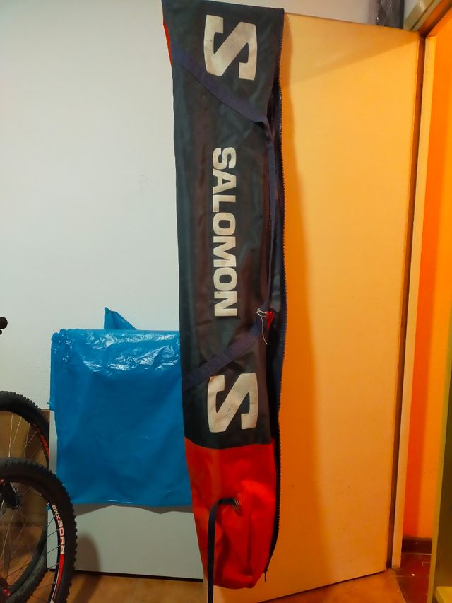 Funda esquíes vintage