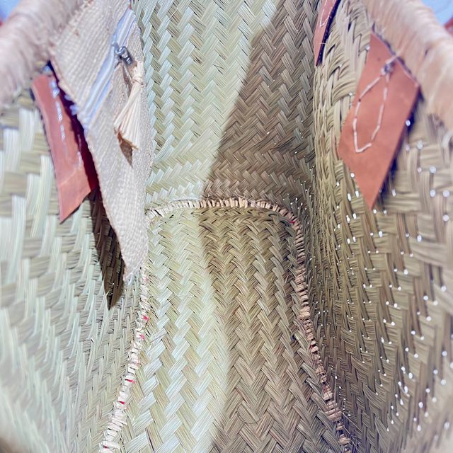 Bolso de playa / piscina grande de raffia