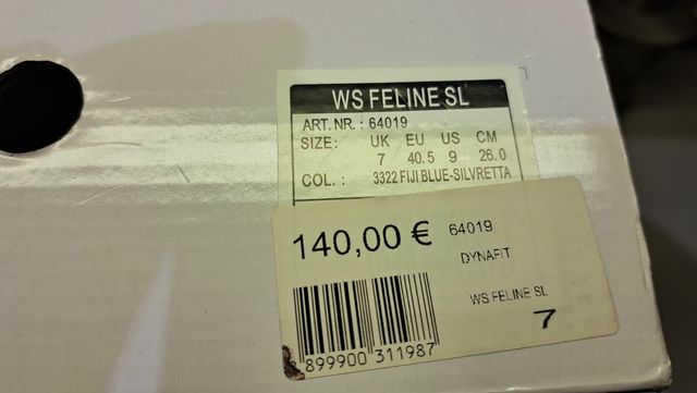 Zapatillas Dynafit mujer n.7(40.5)