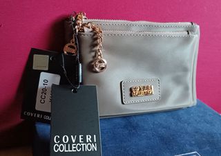 Nuovo portafogli pochette Enrico Coveri khaki