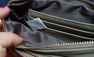 Nuovo portafogli pochette Enrico Coveri khaki