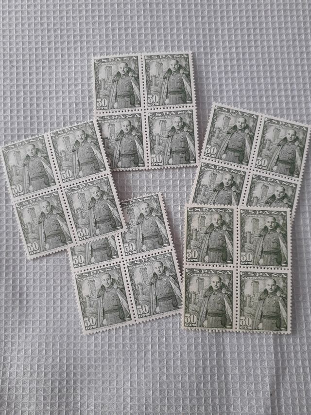 Sellos Franco y castillo de la Mota