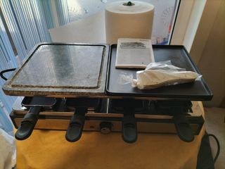 Plancha de piedra combinada