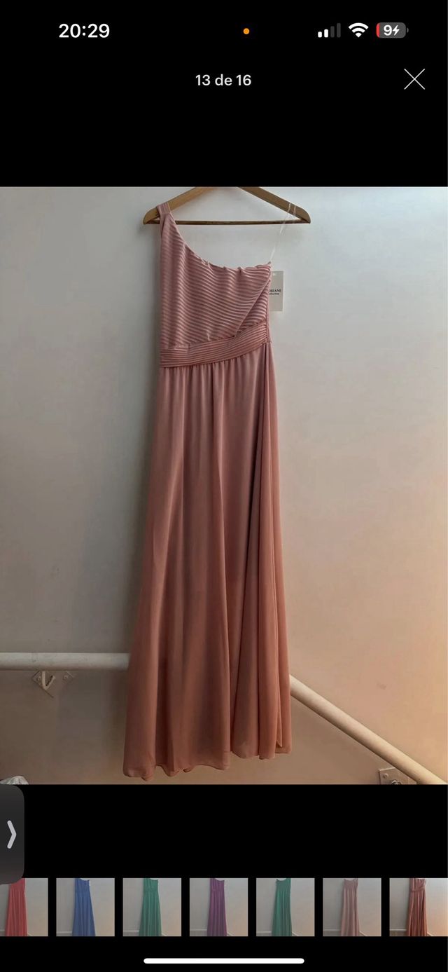 Vestido asimetrico