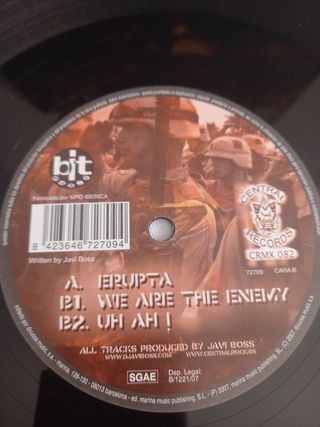 Javi Boss - The War. 2007 Hardcore