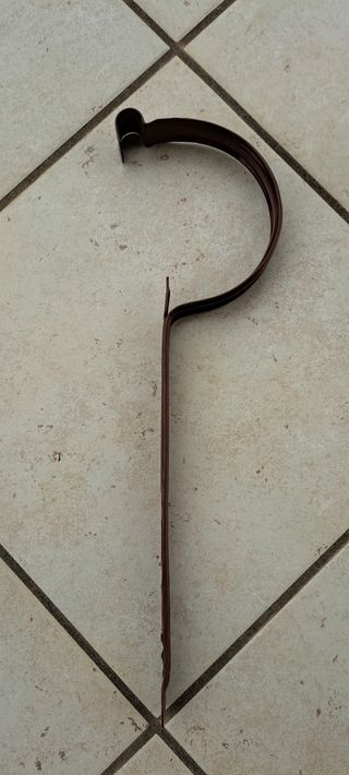 Staffe per grondaia effetto ramato 125 