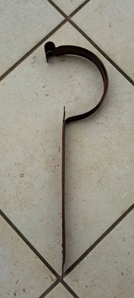 Staffe per grondaia effetto ramato 125 