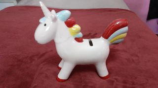 Salvadanaio unicorno