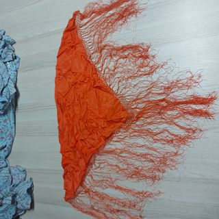 Vestido de flamenca con mantoncillo
