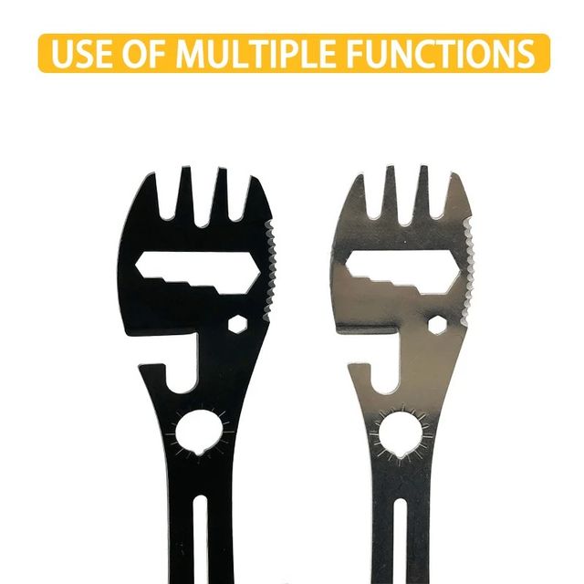 Cucchiaio forchetta 10 in 1 | acciaio inossidabile