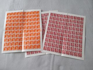 SELLOS ESPAÑA,1955-1956