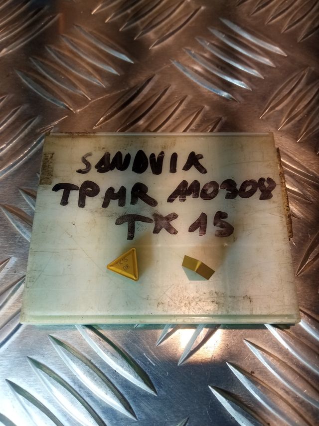 Plaquitas torno Sandvik TPMR TK15