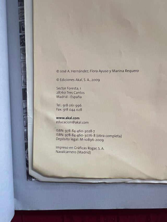 Libro historia de España 