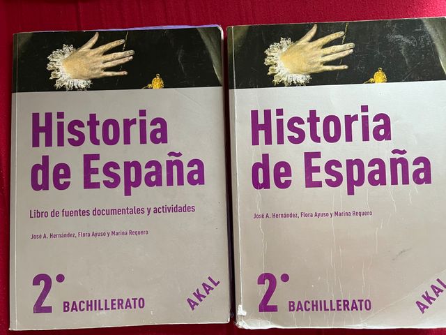 Libro historia de España 