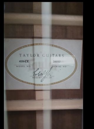 Guitarra Taylor Electroacústica Mod: 410-CE