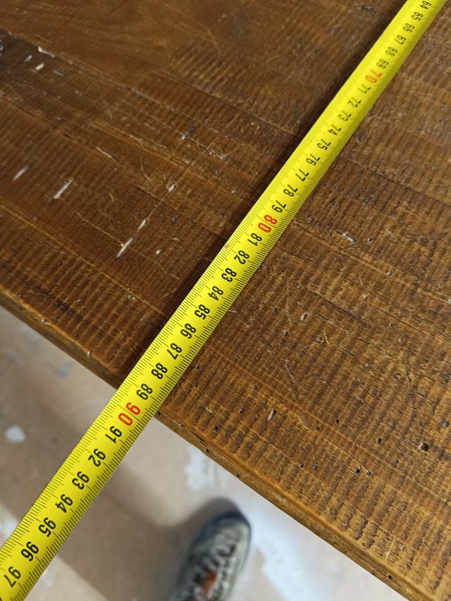 Mesa de madera vintage