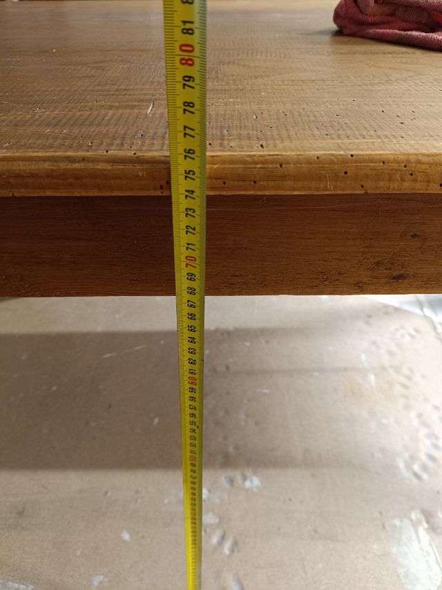 Mesa de madera vintage