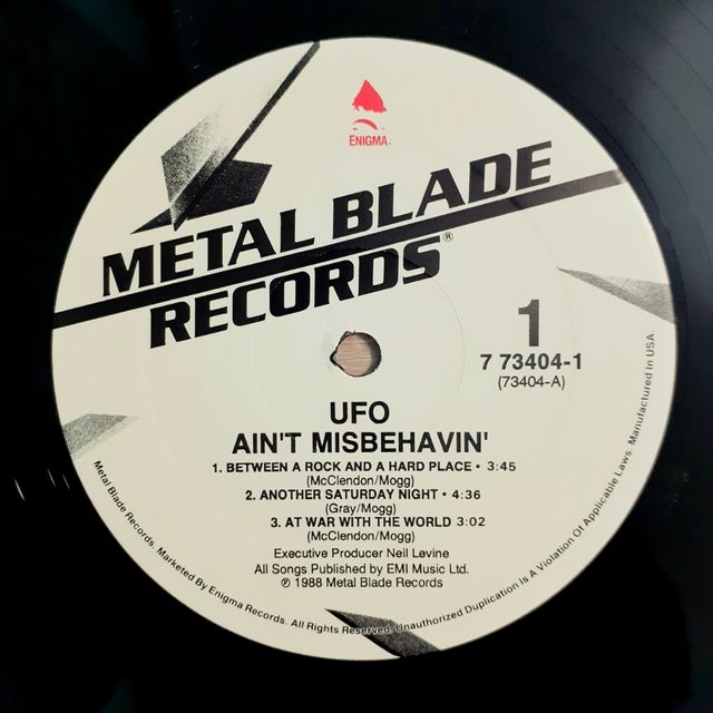 Discos de vinilo UFO