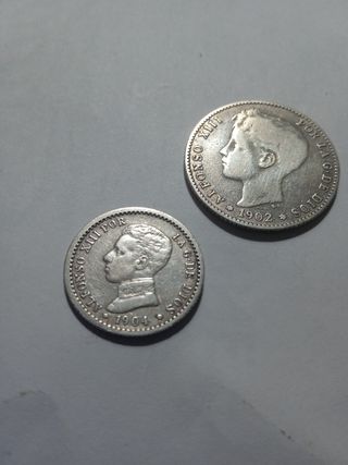Monedas plata