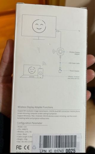 TELEVISION MONITOR SAMSUNG 24”+DUPLICADOR PANTALLA