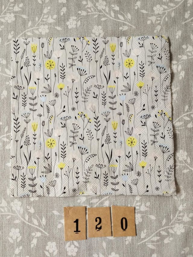 SERVILLETAS DECOUPAGE, MÁS DE 100 MODELOS