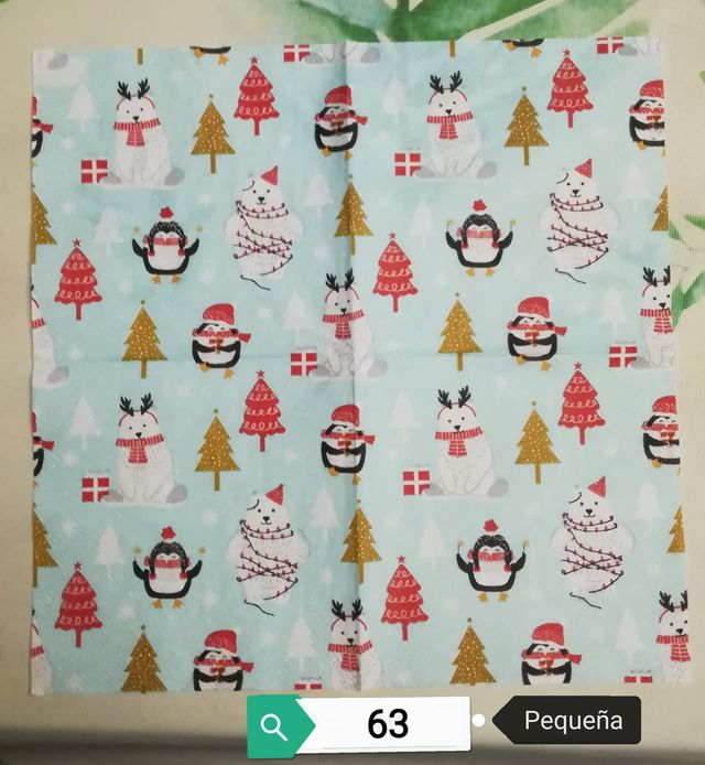 SERVILLETAS DECOUPAGE NAVIDAD, MÁS DE 100 MODELOS