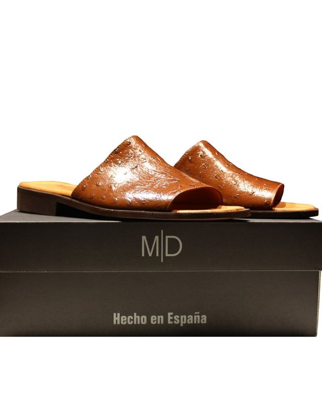 Sandalias de caballero piel