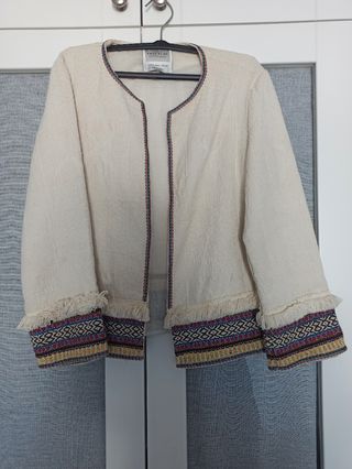 Chaqueta boho de Zara